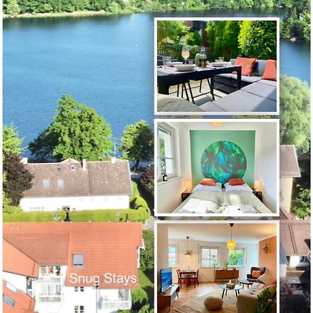 Weßling Snug Stays I 3 Zimmer Design Apartment Am See Mit Garten I Home Office I Highspeed Wifi מראה חיצוני תמונה
